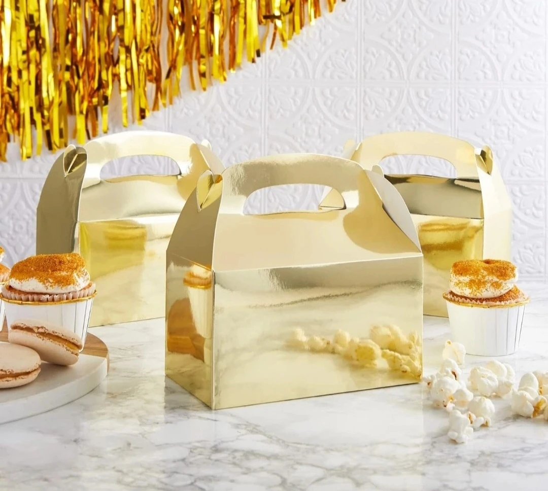 Gold Goodie Boxes (25 pack)