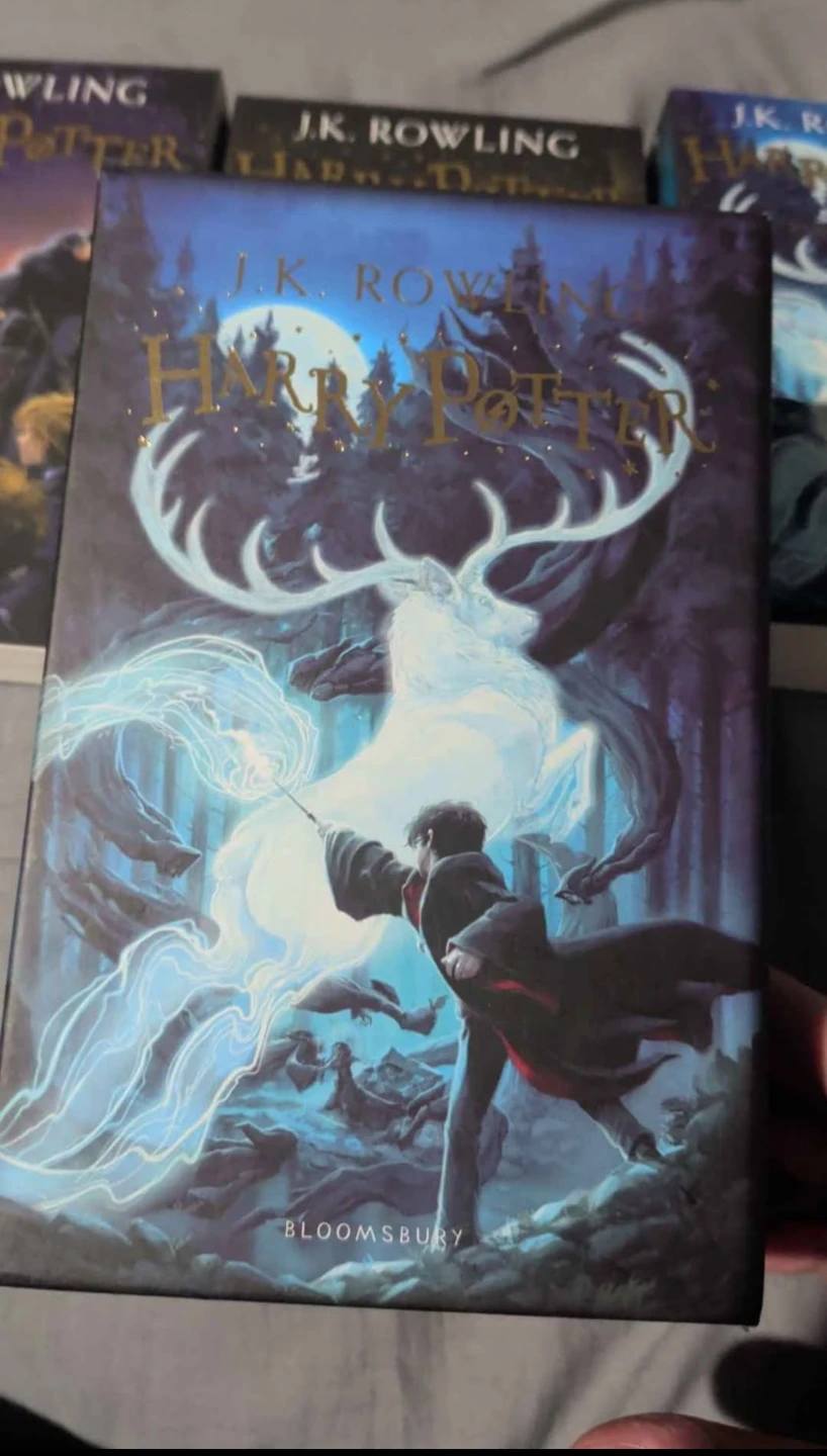 J.K. Rowling first three Harry Potter Book Set - photo 2
