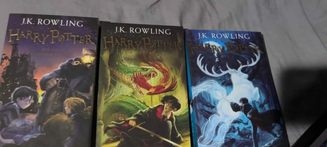 J.K. Rowling first three Harry Potter Book Set - photo 3