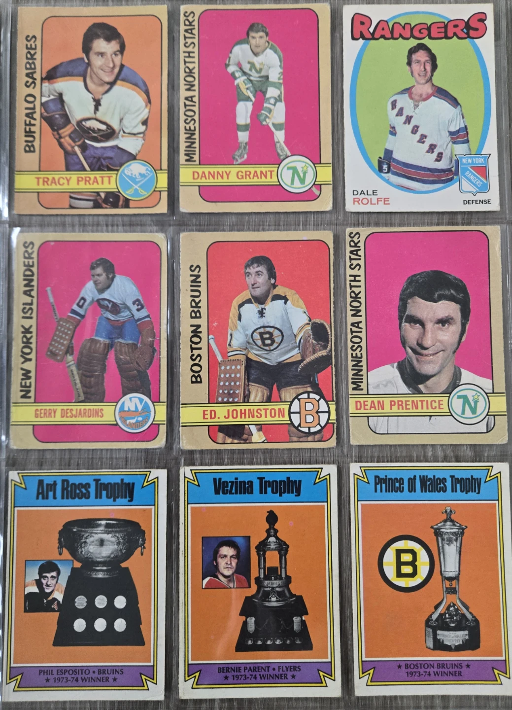 1970's O-Pee-Chee 41 Hockey Cards Lot, HOF, Inserts, Checklist - photo 5