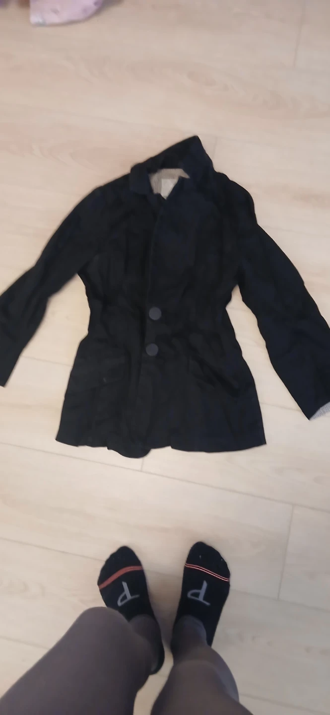 Black Button-Up Blazer