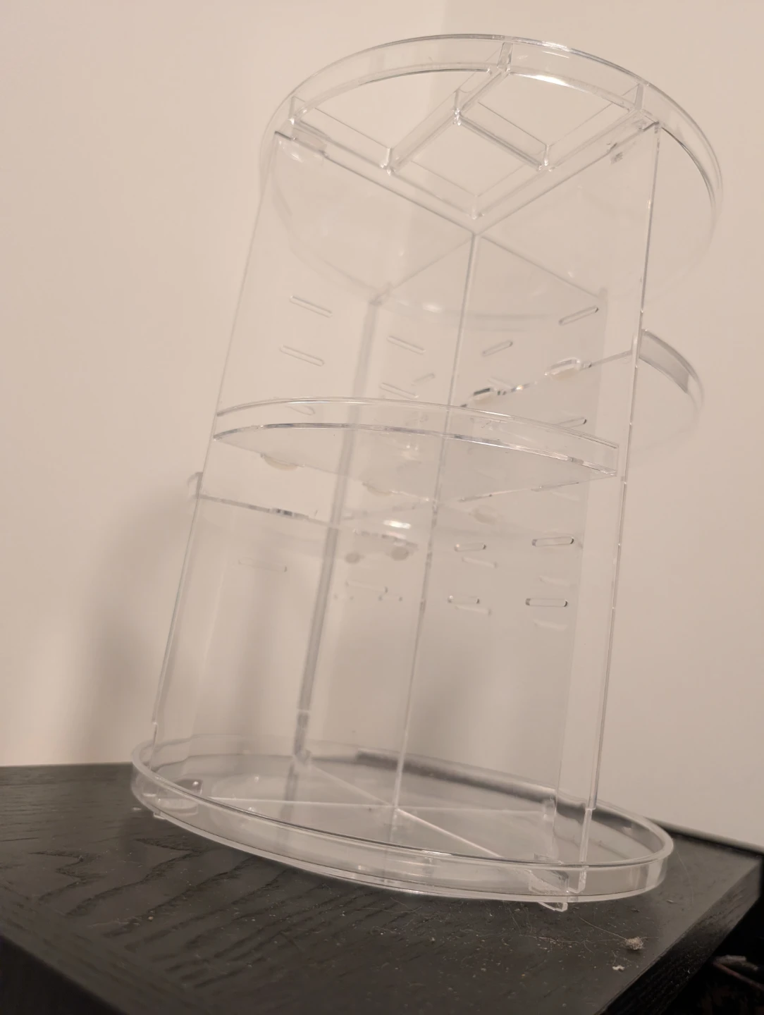 Clear Rotating Bathroom Organizer Carousel - photo 3