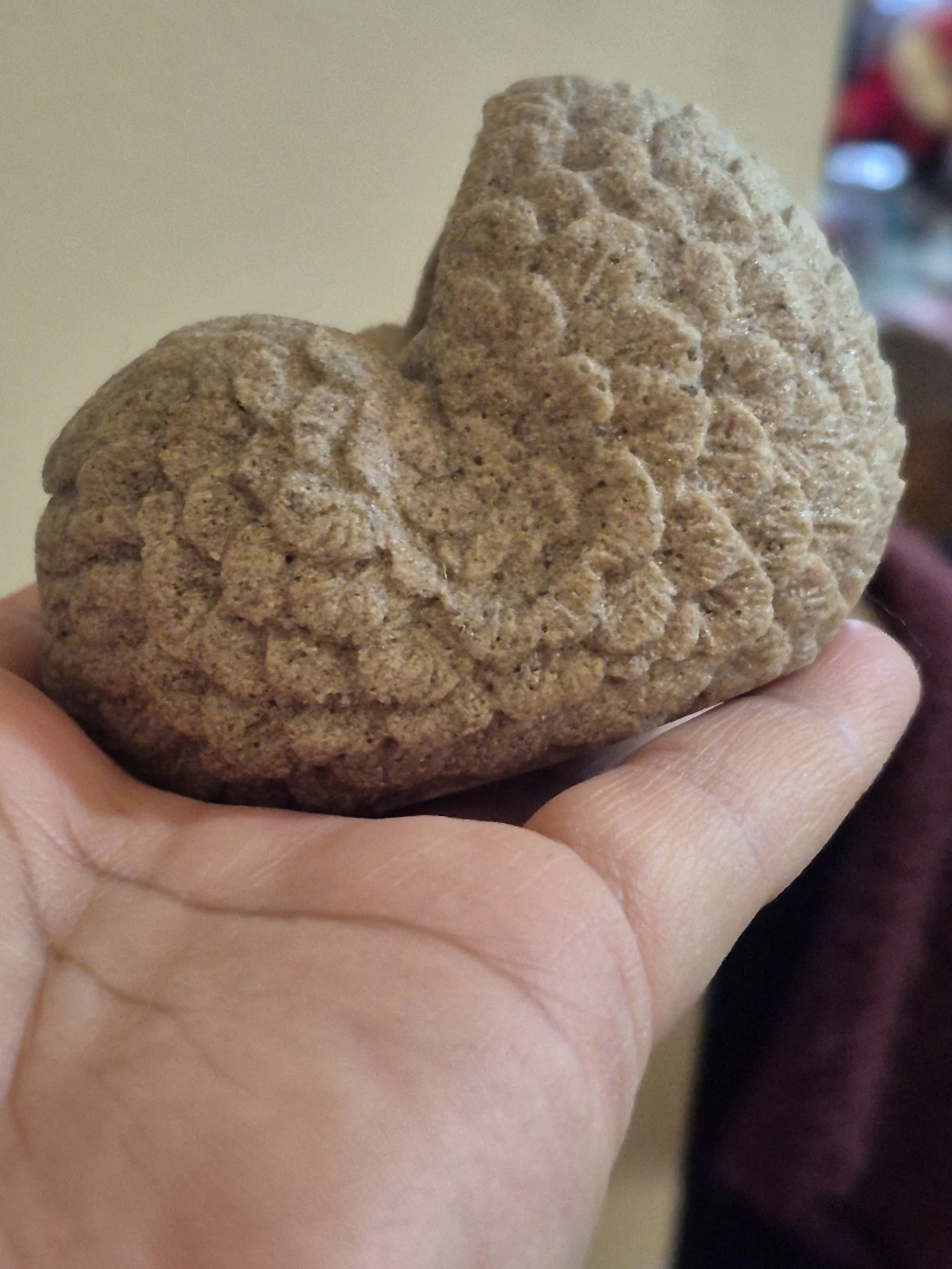 Angel Baby Carved Stone Figurine - photo 3