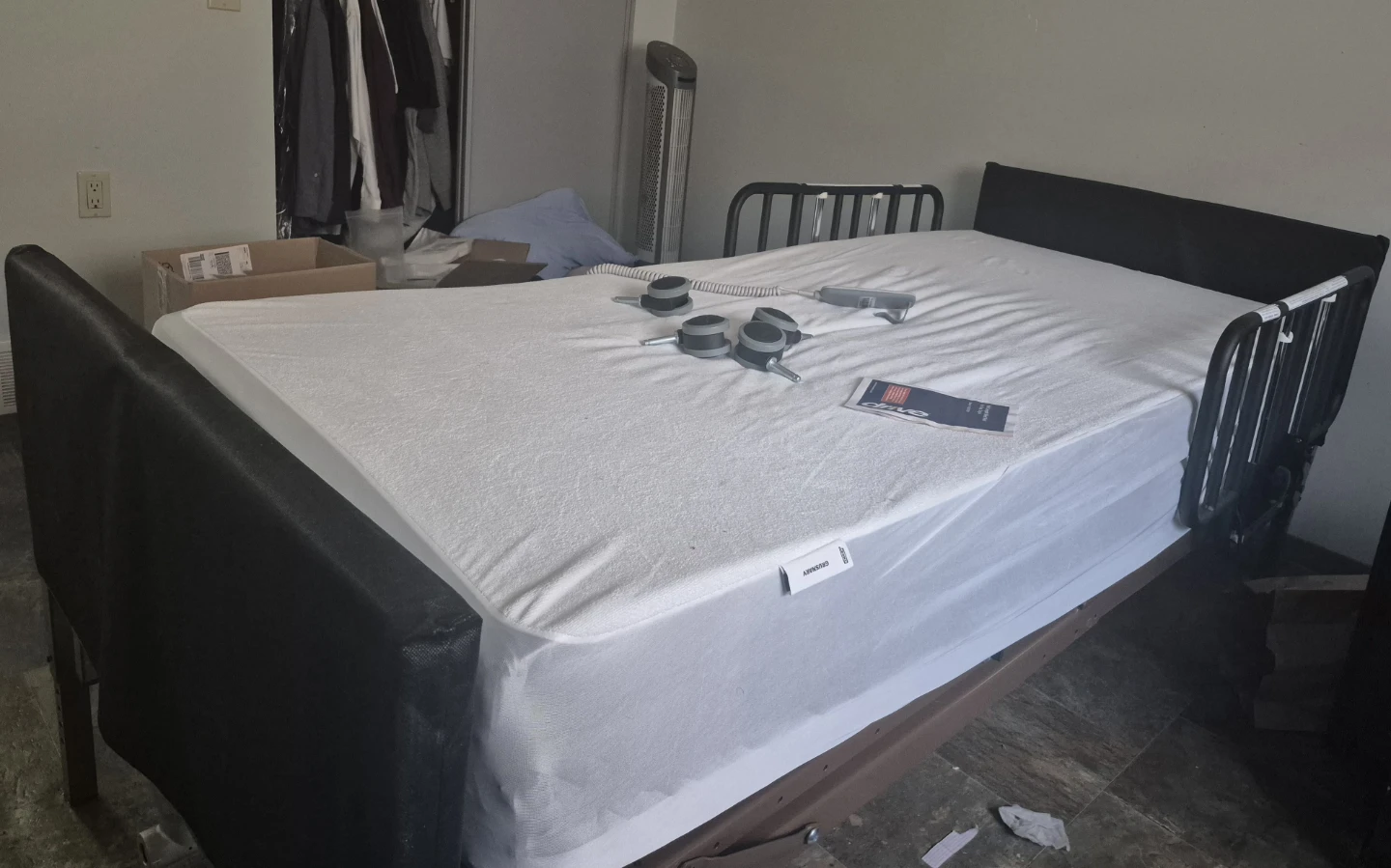 Drive Medical Half Length Bed Rail