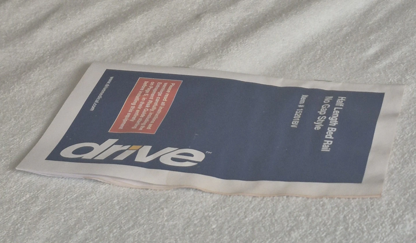 Drive Medical Half Length Bed Rail - photo 2