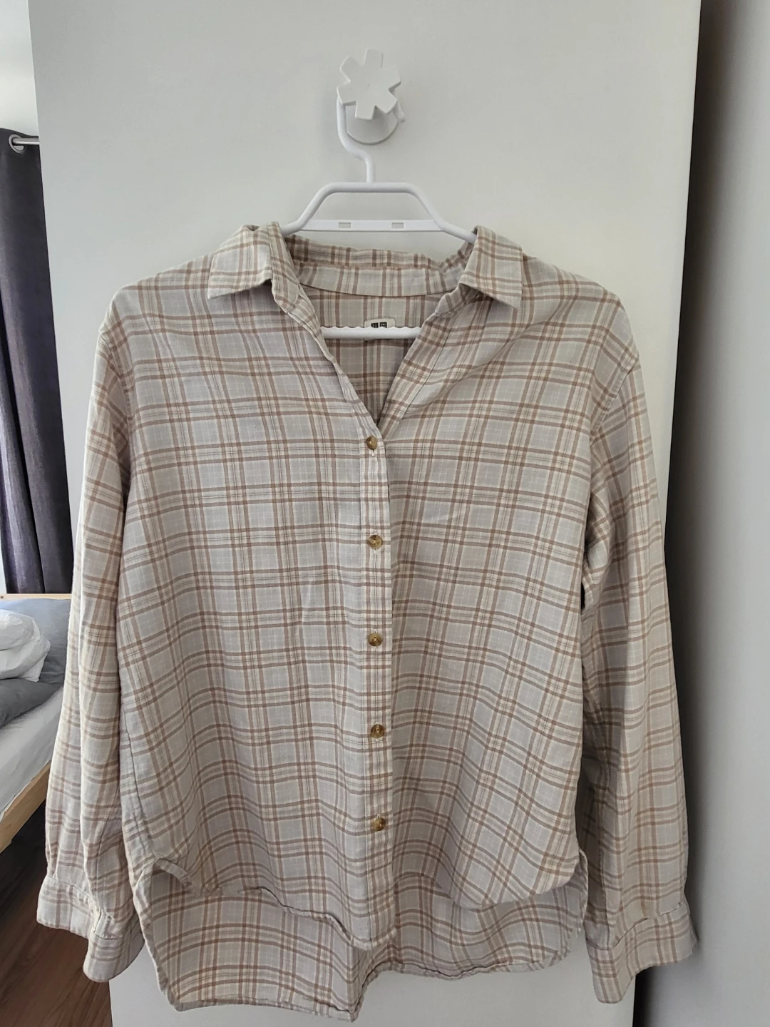 UNIQLO Plaid Button-Up Shirt - Size S/P