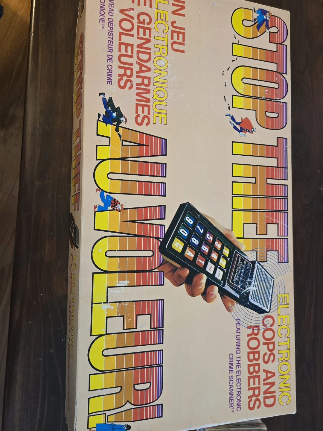 1970s Stop Thief Electronic Cops and Robbers Game