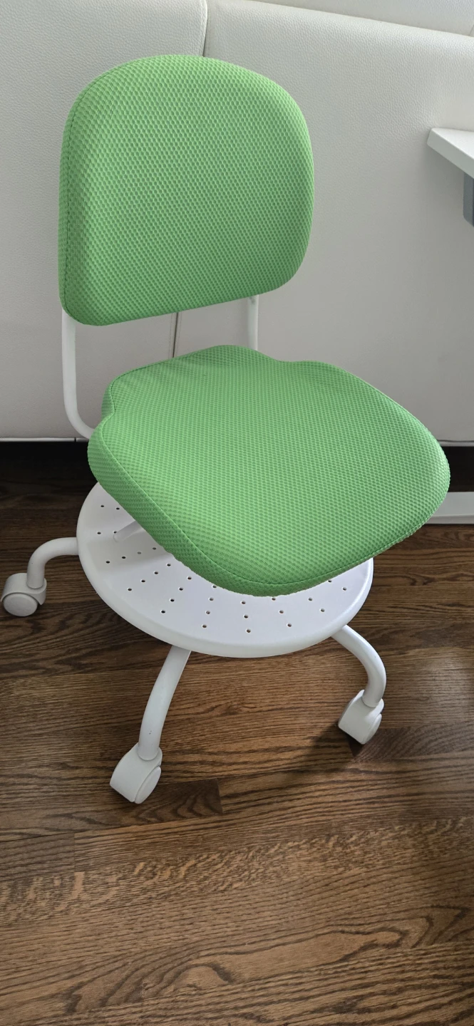 Ikea Green Swivel Kids Office Chair