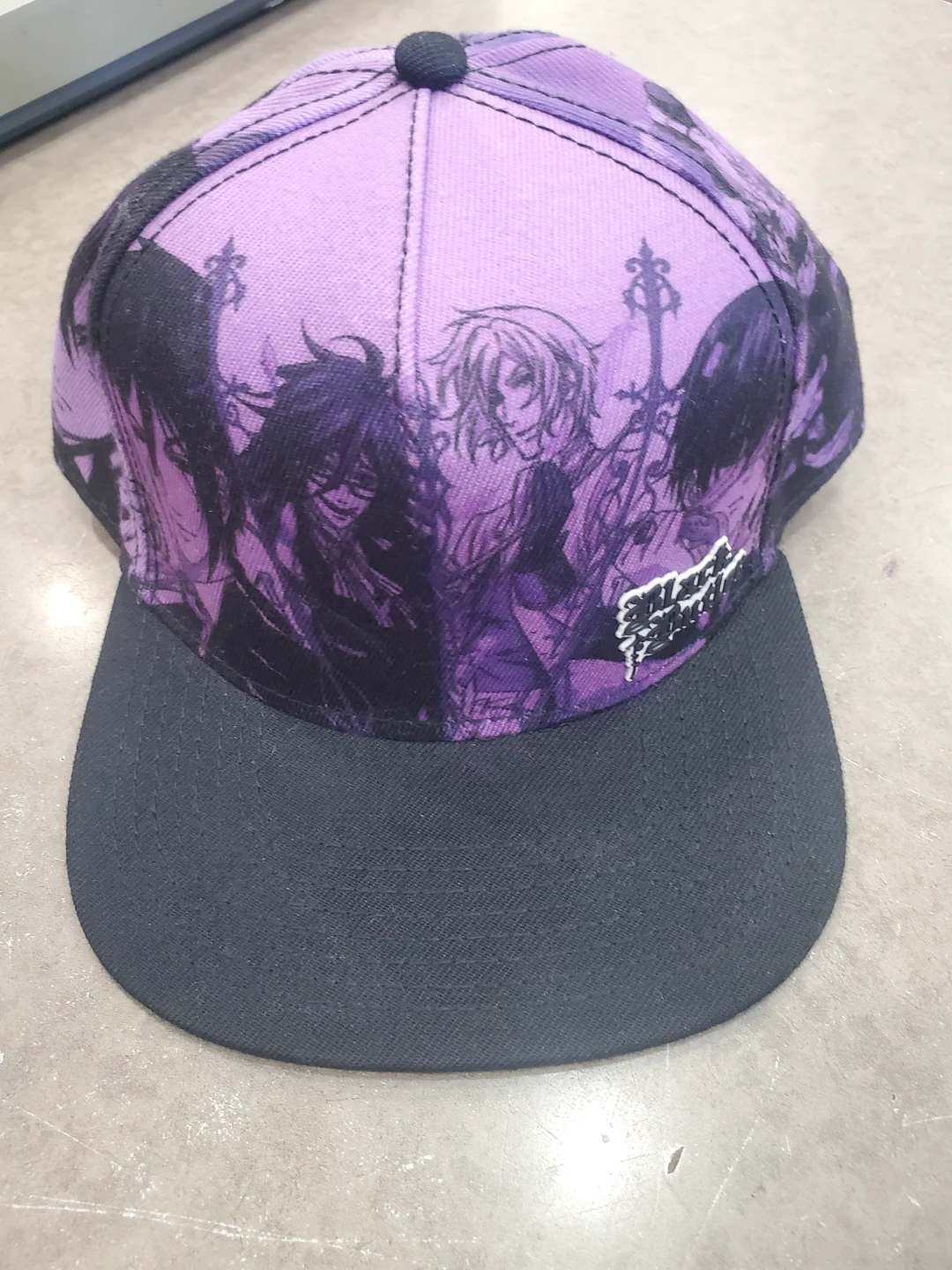 Black Butler Anime Graphic Snapback Hat