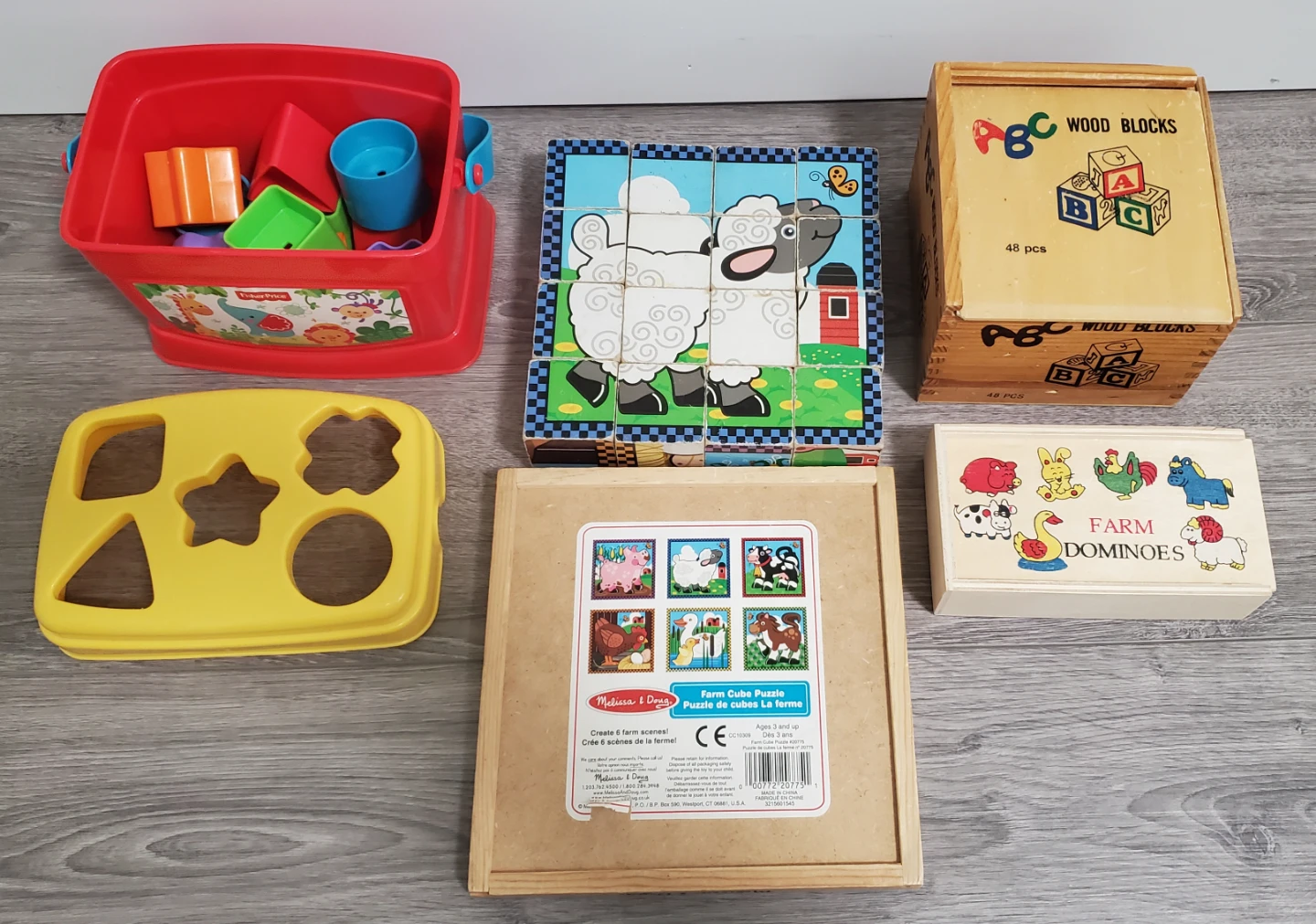 Bundle Cube Puzzle and More Toddler Toys