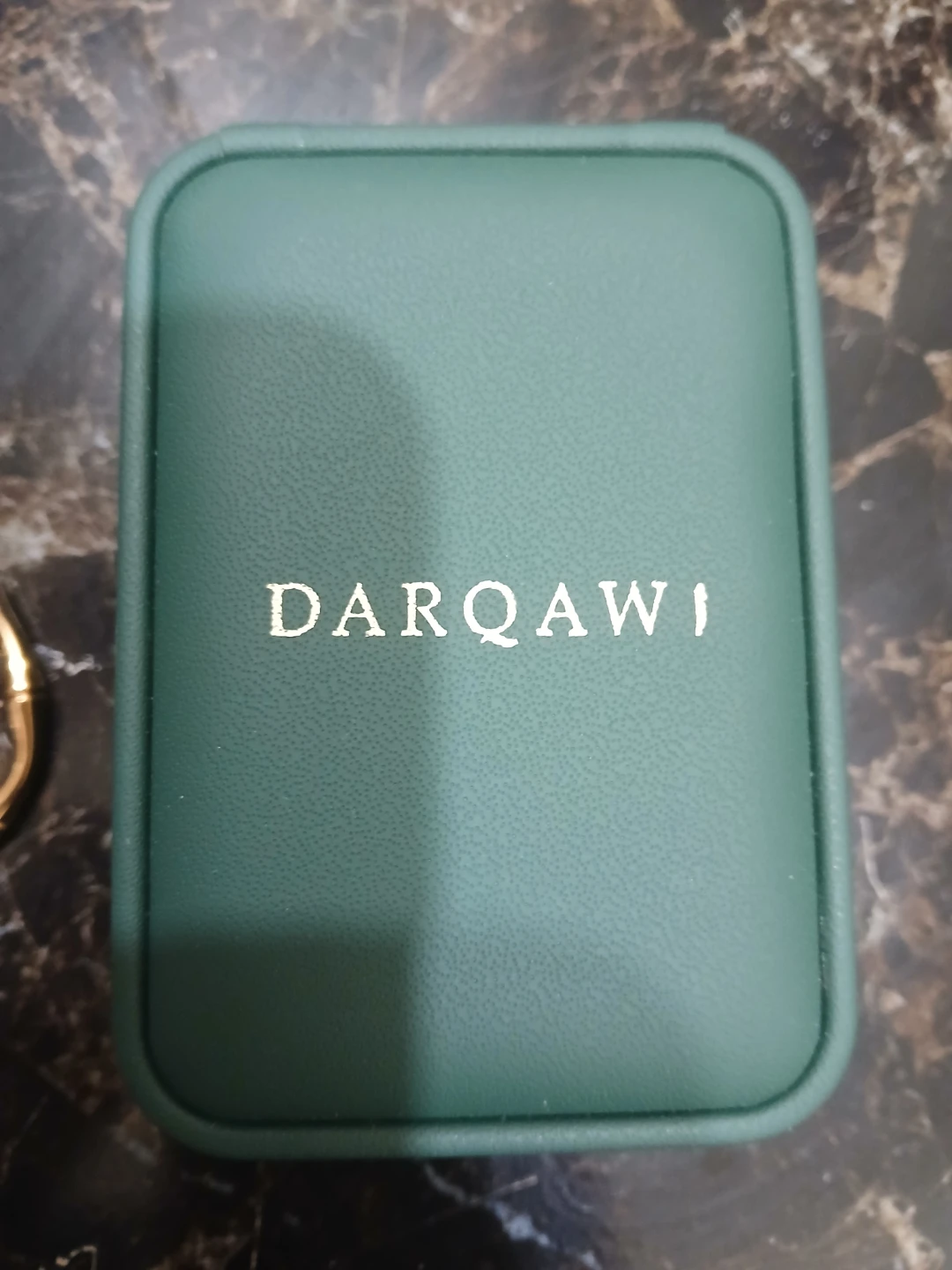 DARQAWI Gold Nalyn Necklace with Green Stones - photo 3