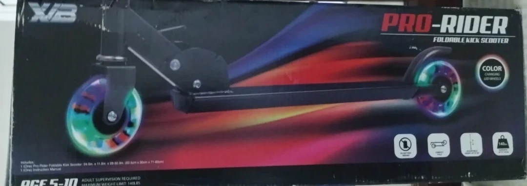 X/B Pro-Rider Foldable Kick Scooter