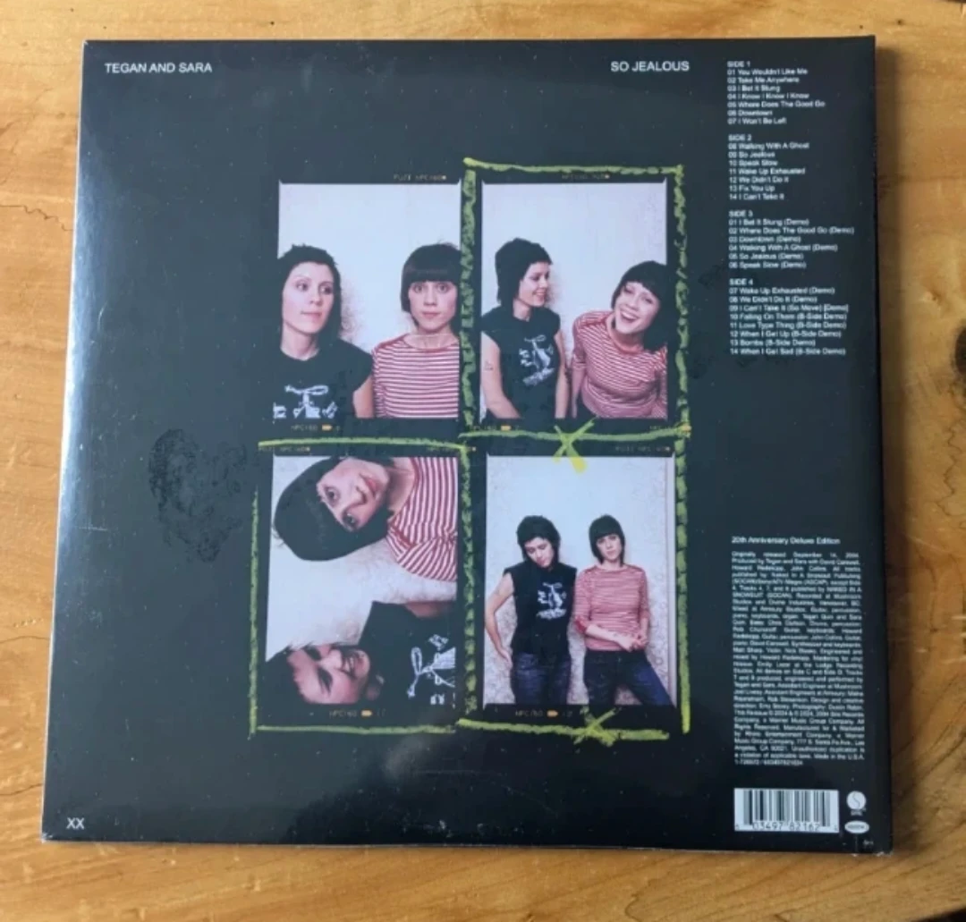 Tegan and Sara So Jealous 20th Anniversary Deluxe Edition Vinyl - photo 2