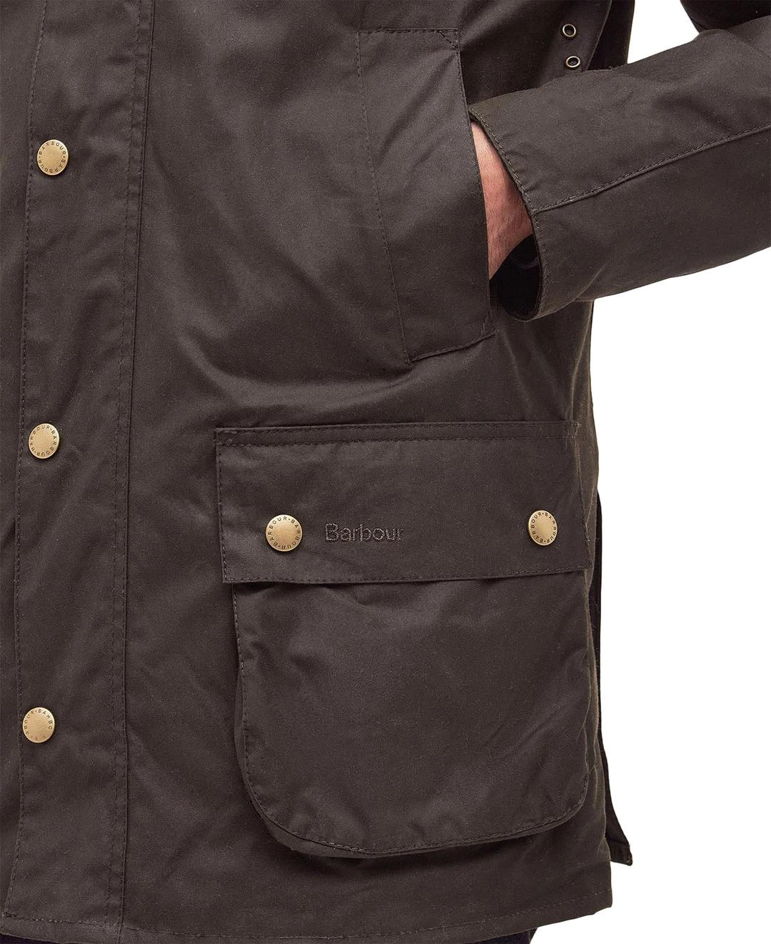 Barbour Ashby Waxed Jacket - photo 3