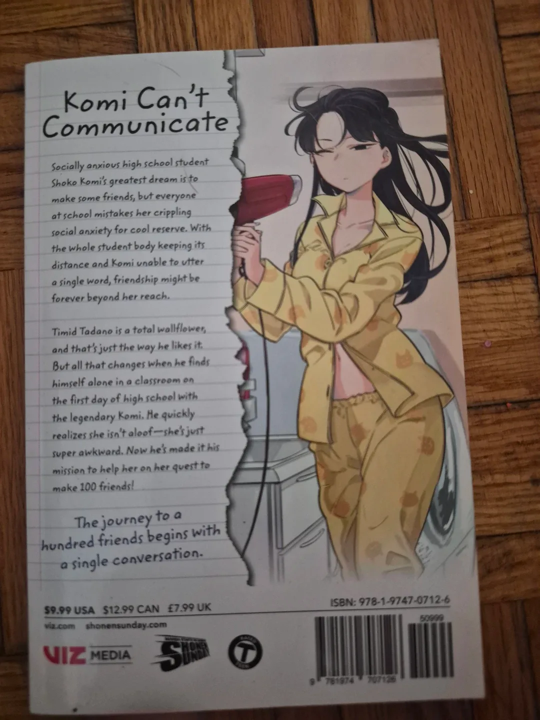 Komi Can't Communicate Volume 1 Manga - photo 2