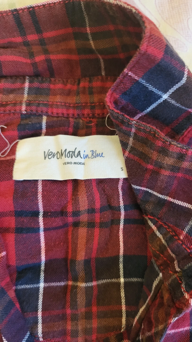 Organic cotton Vero Moda Flannel Shirt - photo 2