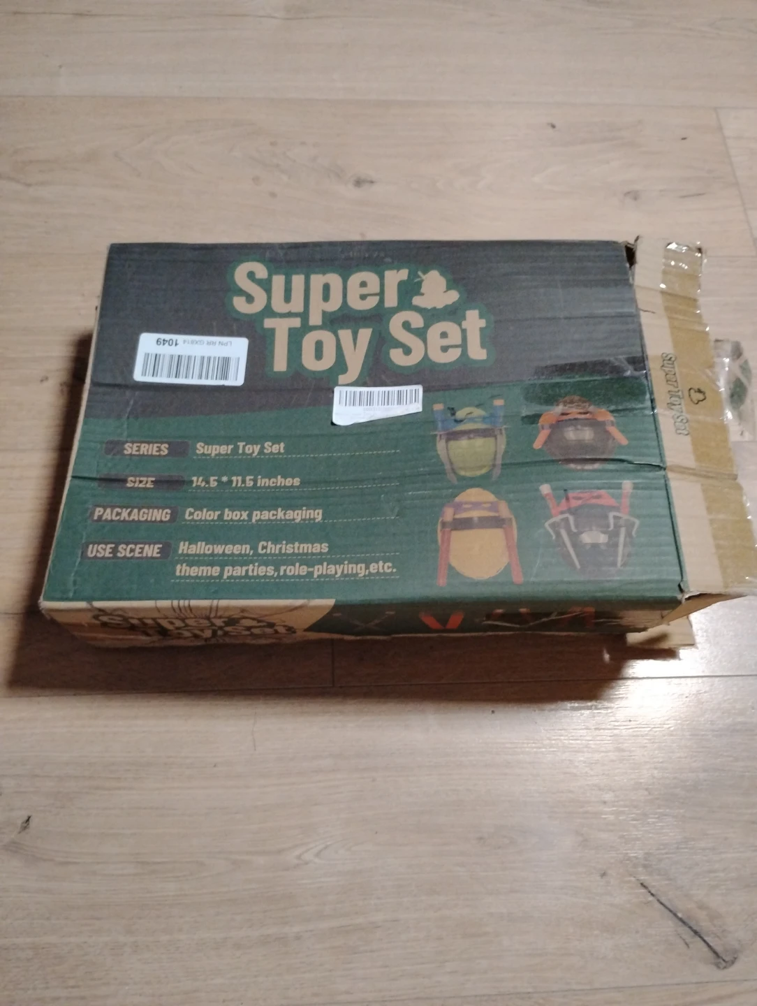 Super Toy Set TMNT Costume Accessories