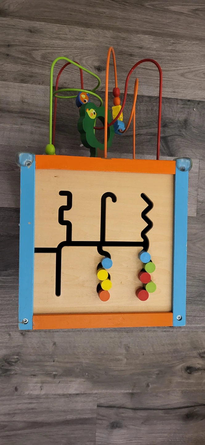 Wooden Activity Cube Toy - photo 2