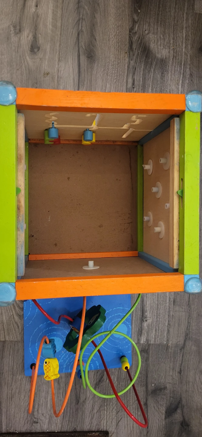Wooden Activity Cube Toy - photo 5