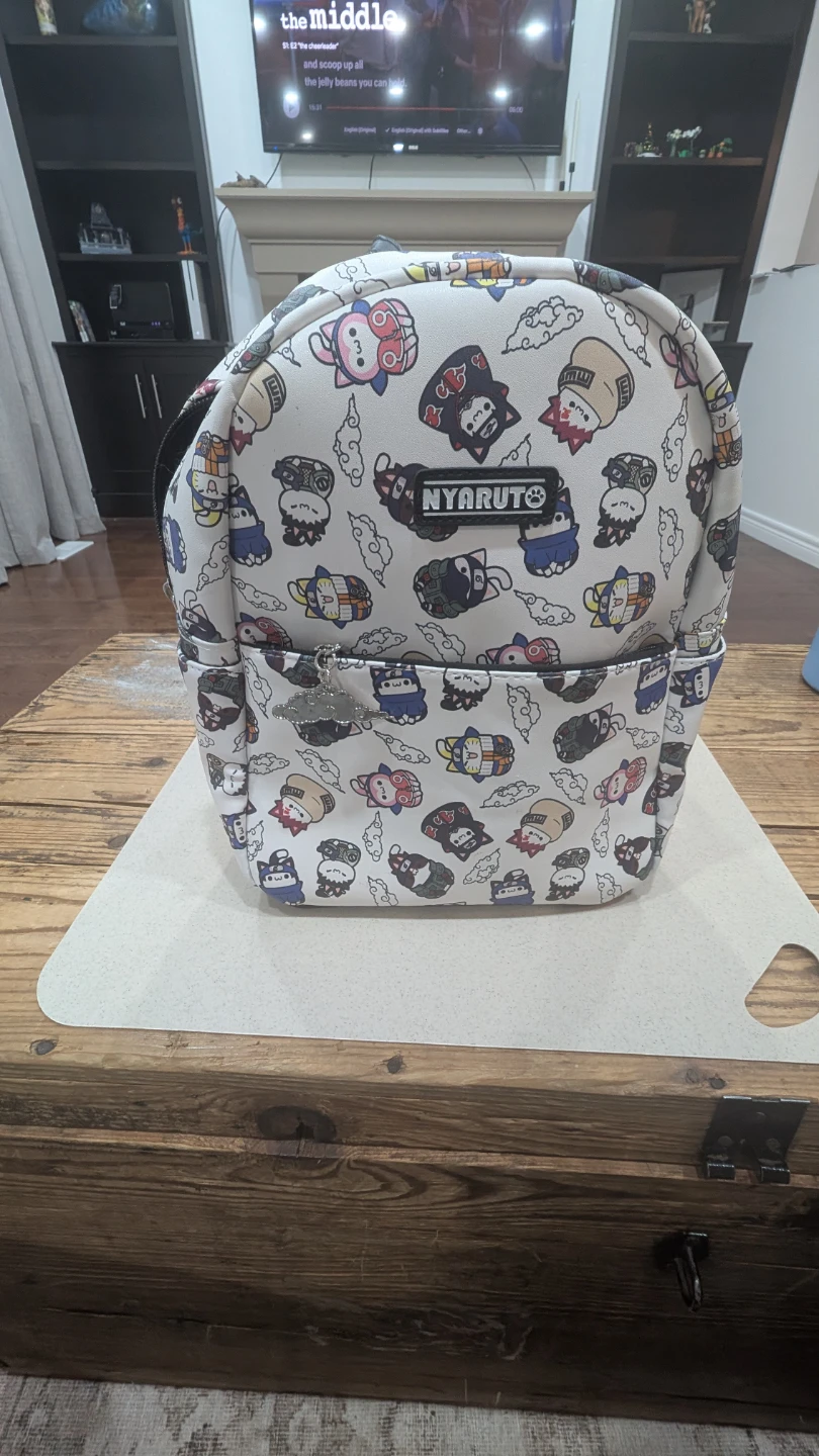 NYARUTO Cat Anime Mini Backpack