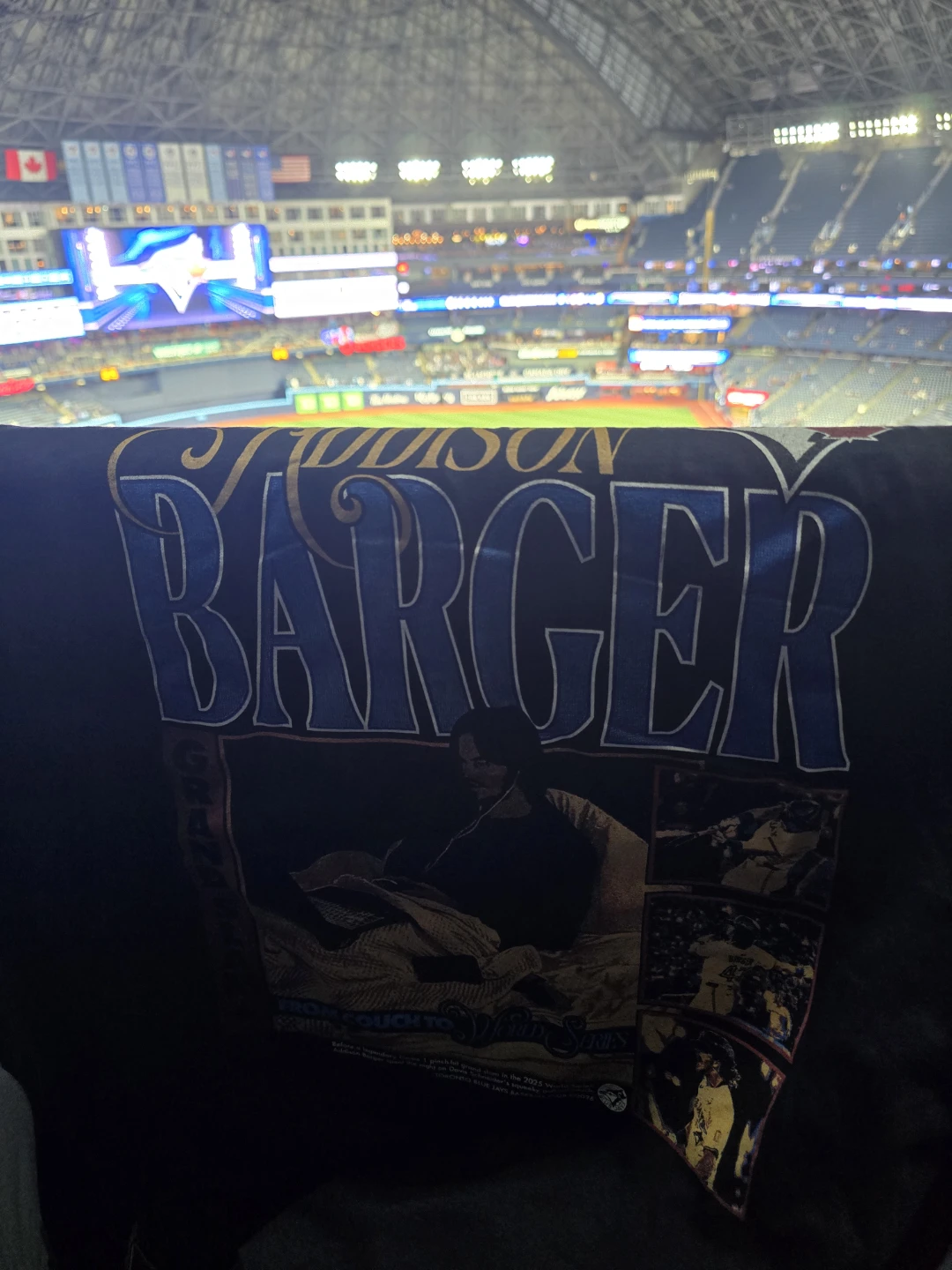 Addison Barger Blue Jays T-Shirt - photo 2