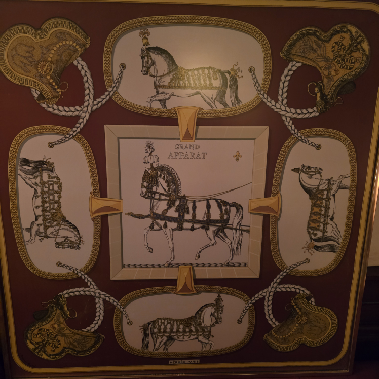 Hermes Paris "Grand Apparat" Silk Scarf - photo 2