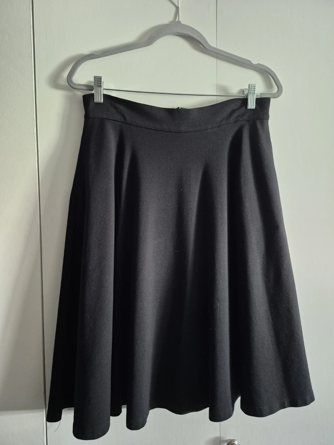 Retrolicious Black Skater Skirt - Size M