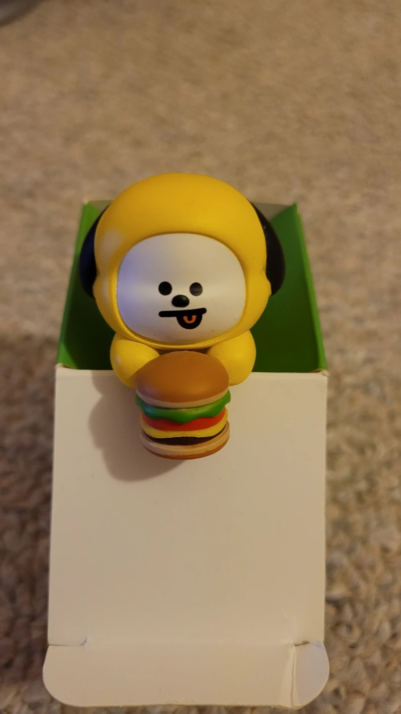 BT21 Chimmy Cup Figure with Burger - photo 3
