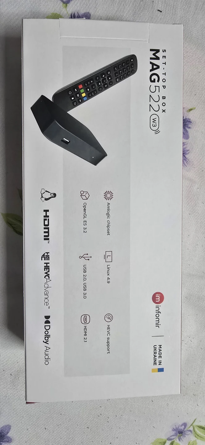 Infomir MAG522 W3 Set-Top Box - photo 3