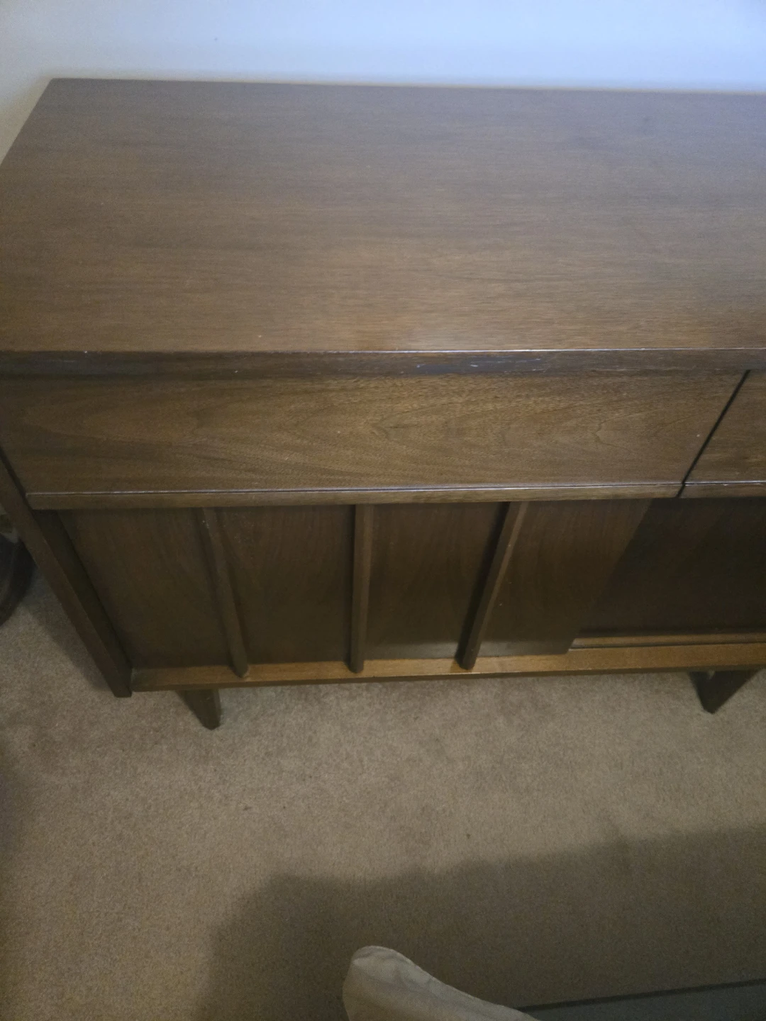 Original MCM Walnut Sideboard - 74" - photo 3