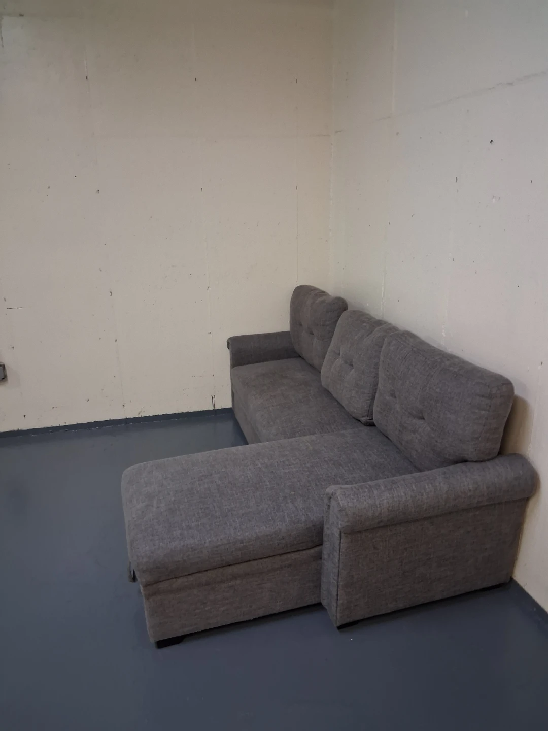 Gray Sectional Sofa with Storage - photo 4