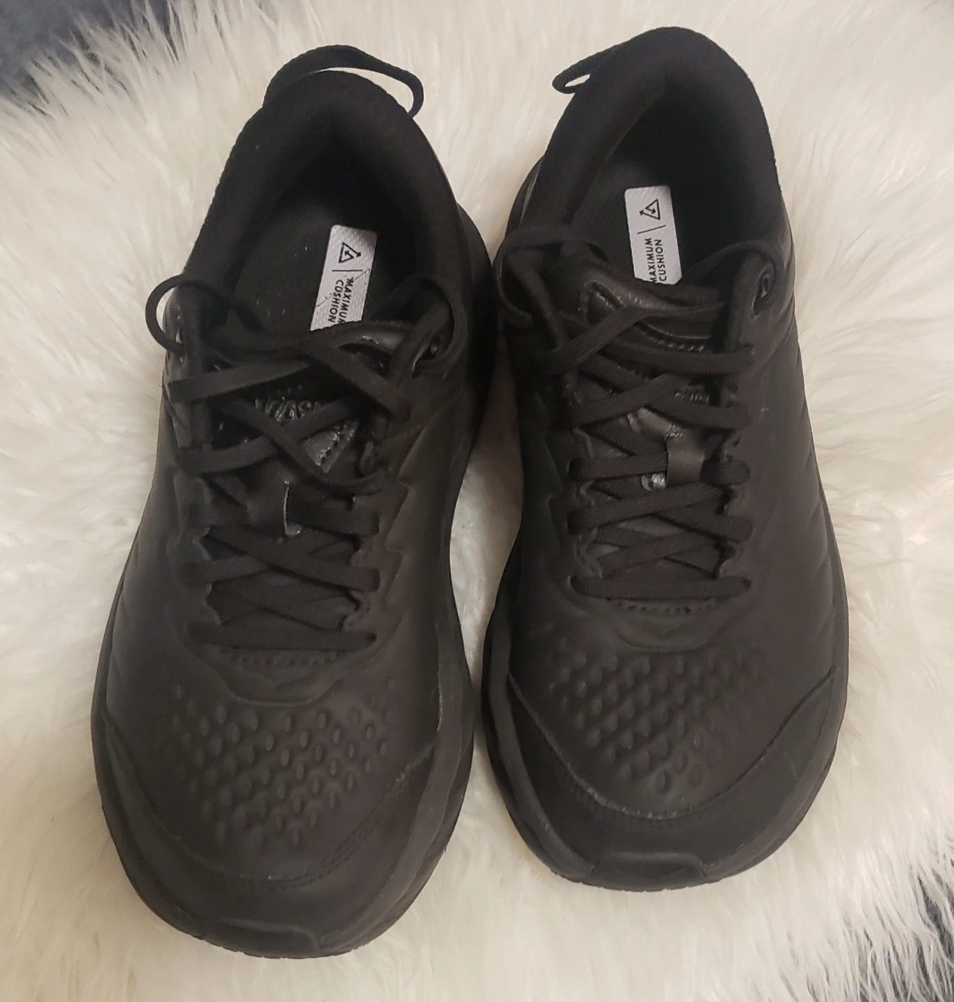 Like New Hoka Bondi SR Black Runing Shous Size 8,5