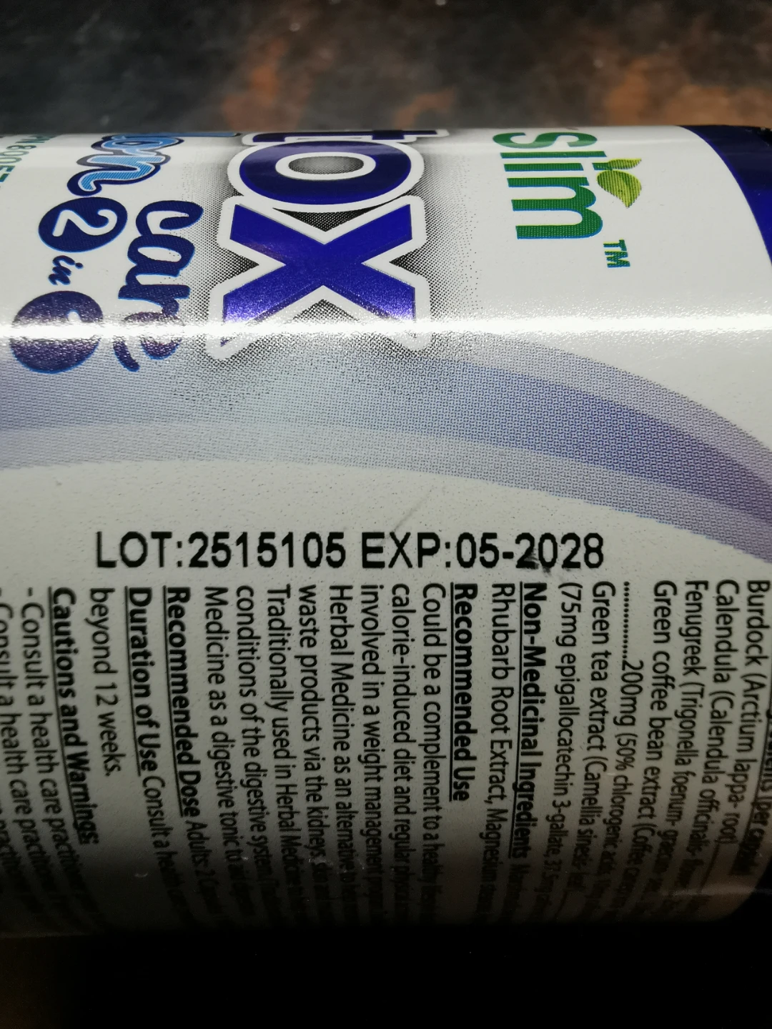Herbal Slim Detox & Colon Care 2 in 1 Vegetable Capsules - photo 2