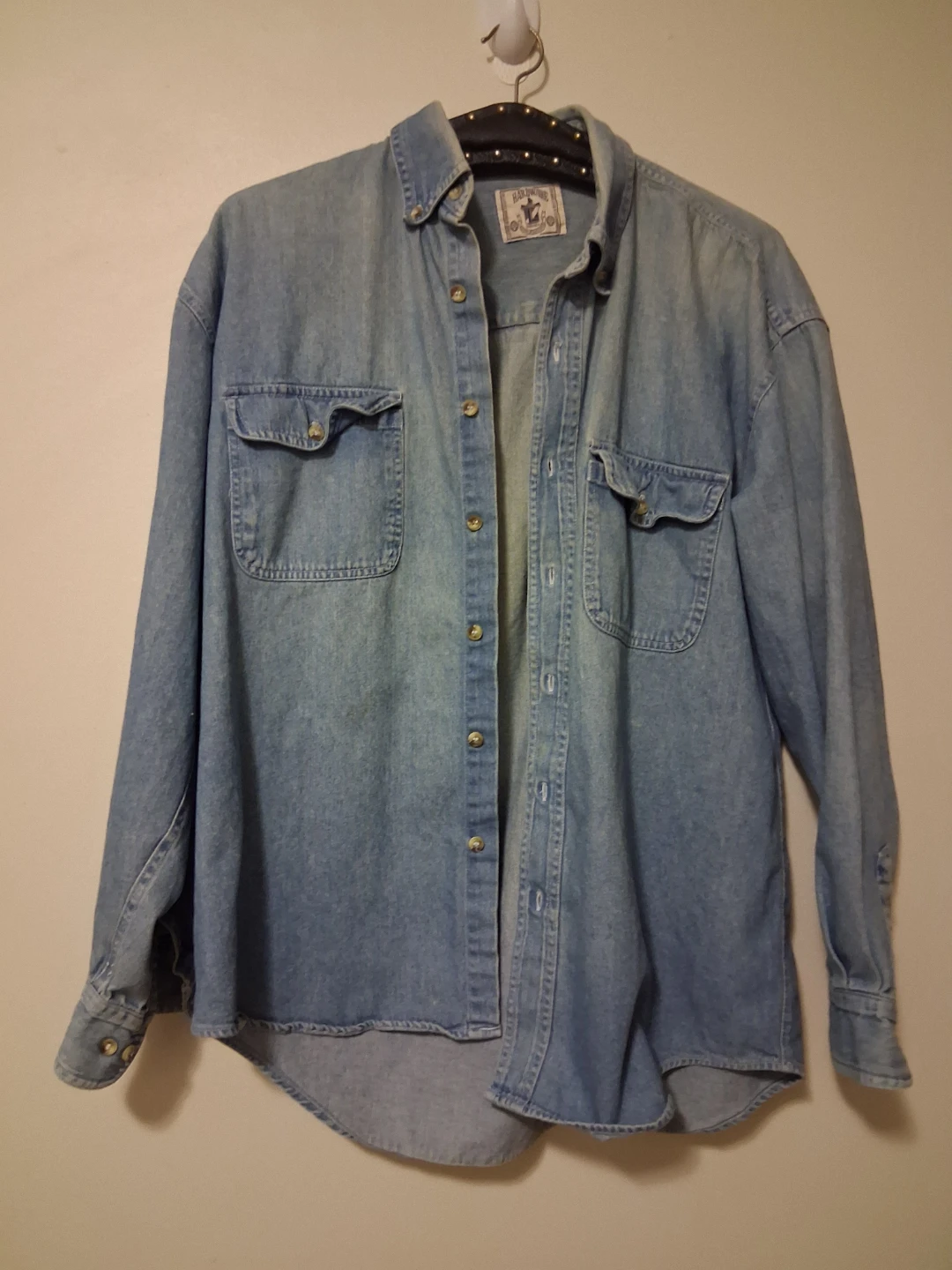 Hardware Denim Button-Up Shirt
