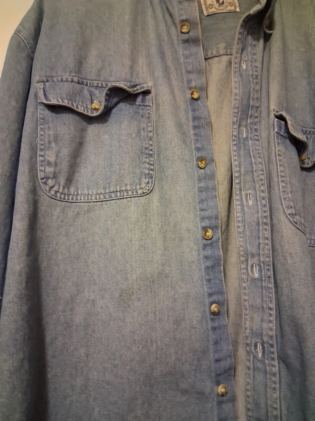 Hardware Denim Button-Up Shirt - photo 4