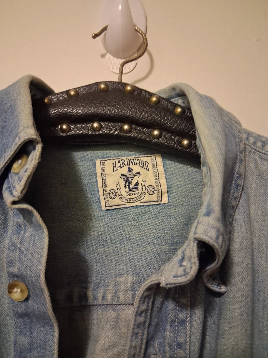 Hardware Denim Button-Up Shirt - photo 5