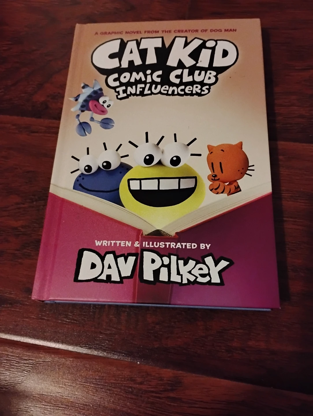 Cat Kid Comic Club: Influencers Graphic Novel by Dav Pilkey