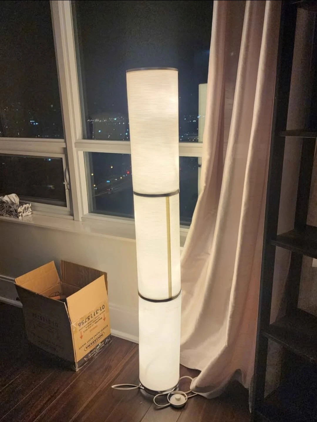 Tall Cylindrical Floor Lamp - photo 2