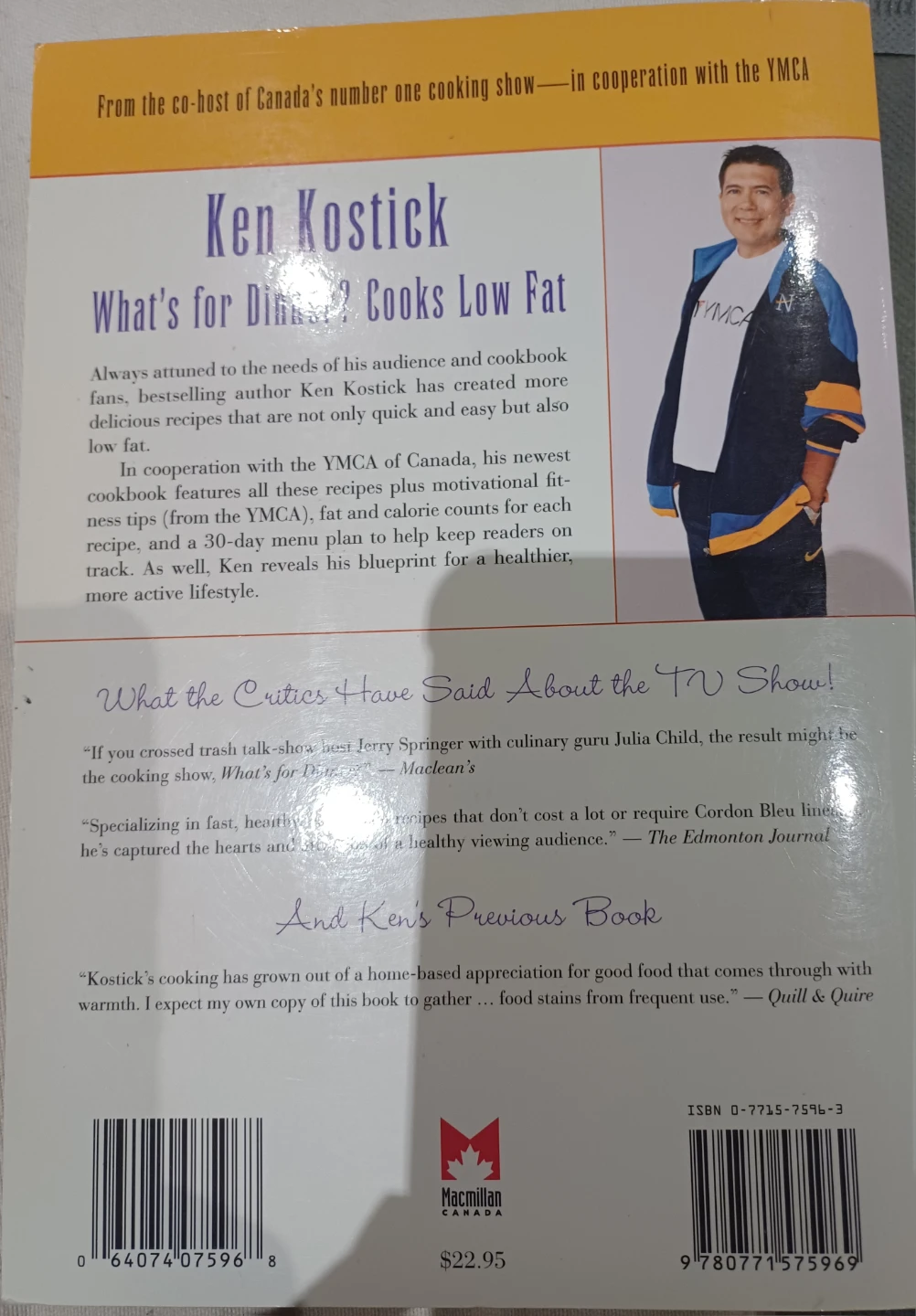 🌱 Ken Kostick What's for Dinner? Cooks Low Fat - photo 2