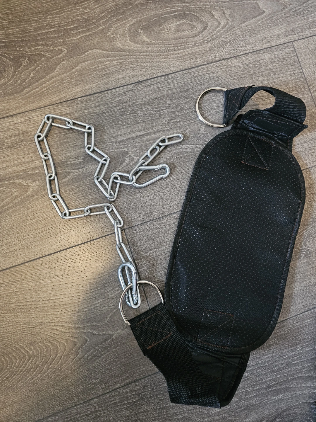 Chained belt for weighted pullups and dips - photo 2