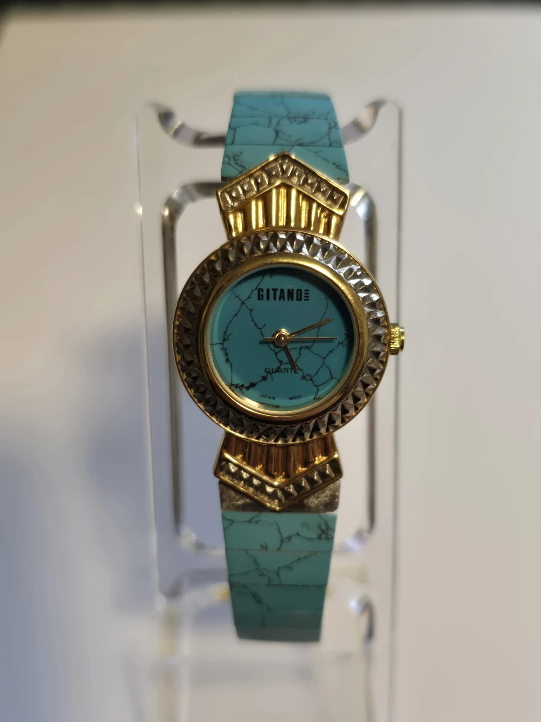 Gitano 24mm Women's Turquoise Quartz Watch