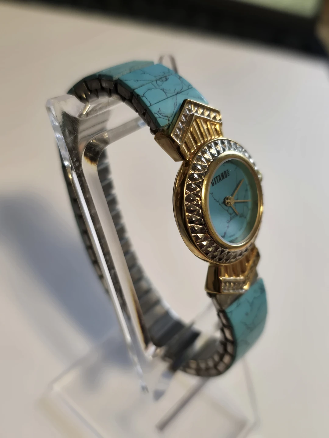 Gitano 24mm Women's Turquoise Quartz Watch - photo 2