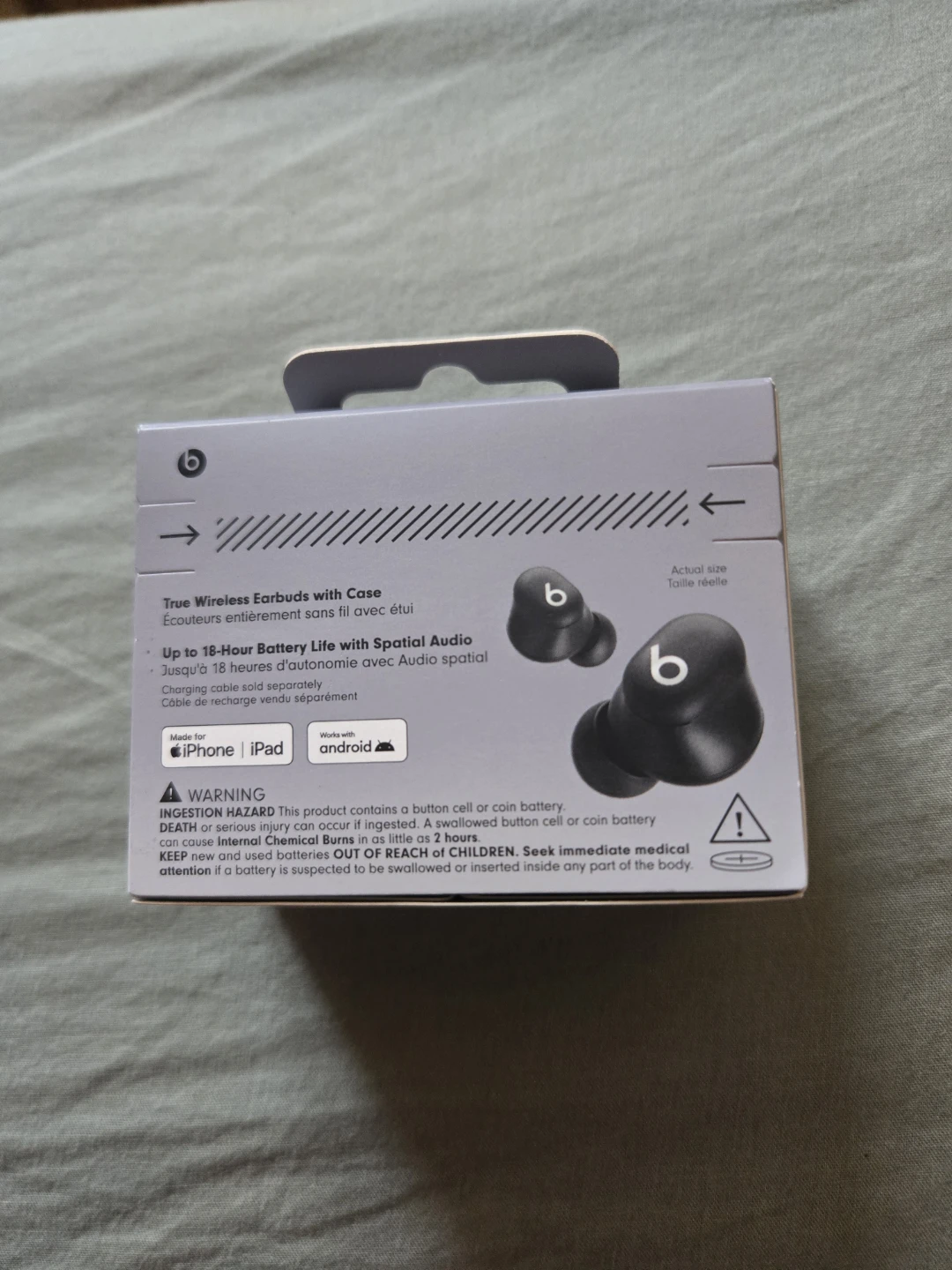 Beats Solo Buds Wireless Earbuds - Black - photo 3
