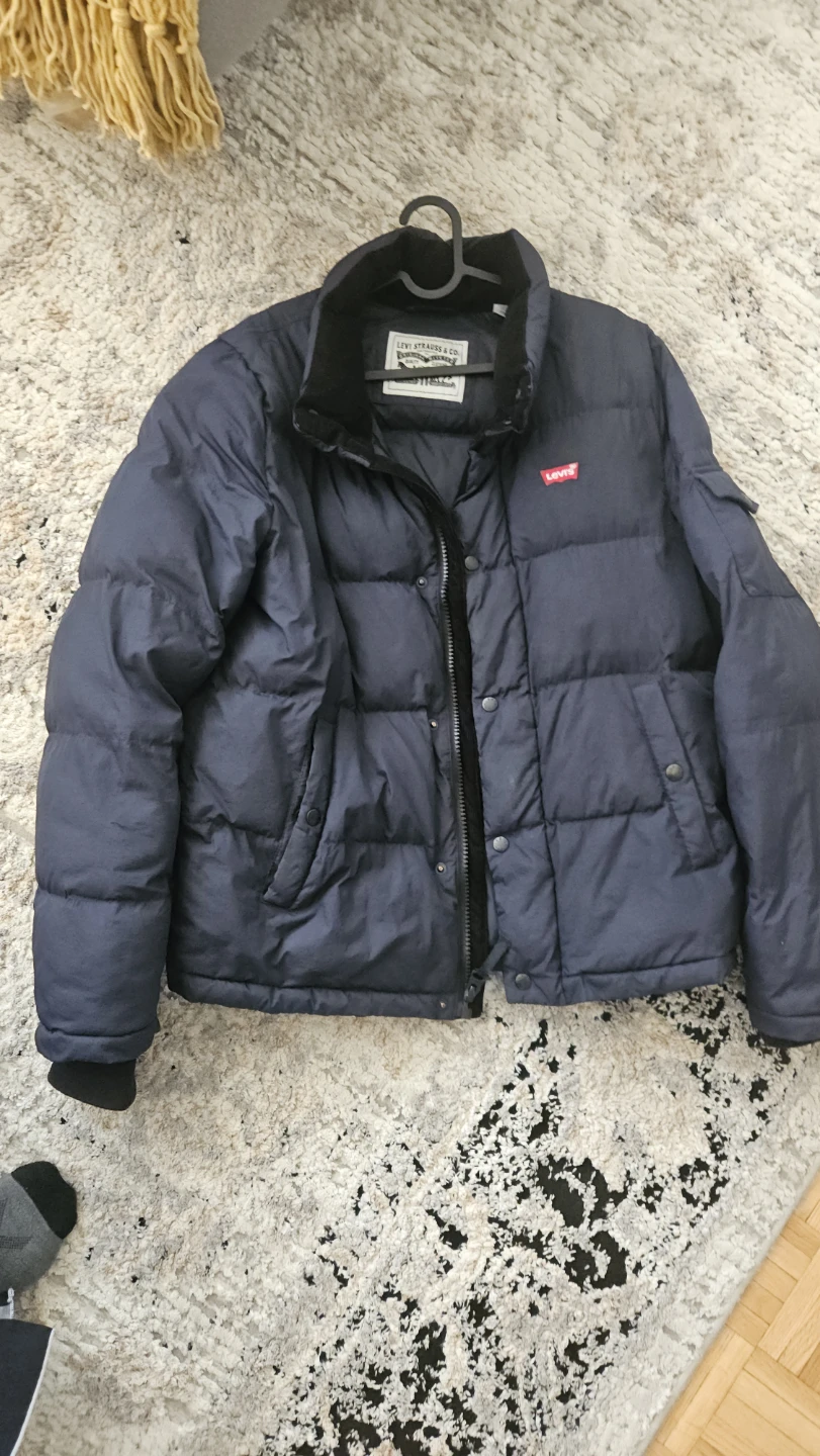 Levi's Puffer Jacket - Navy Blue