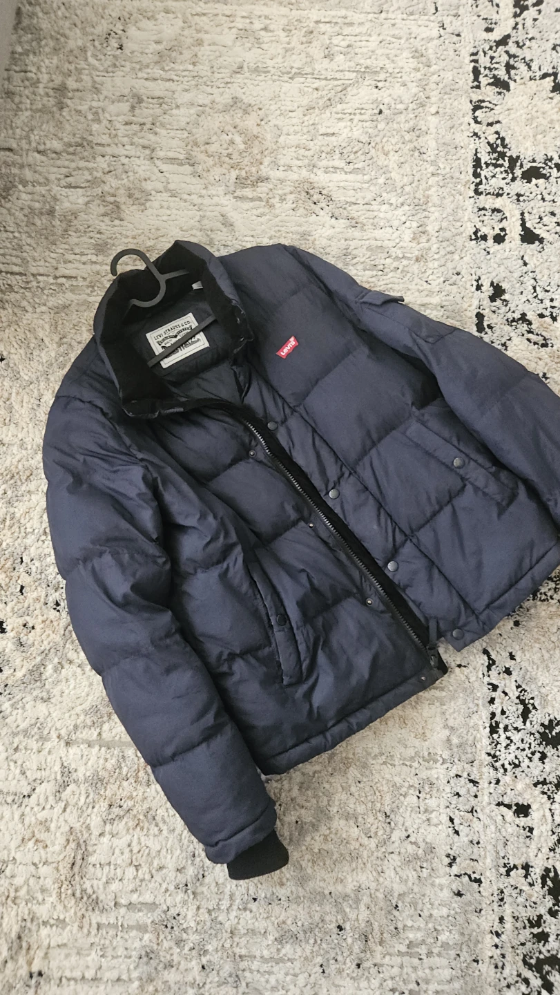 Levi's Puffer Jacket - Navy Blue - photo 2