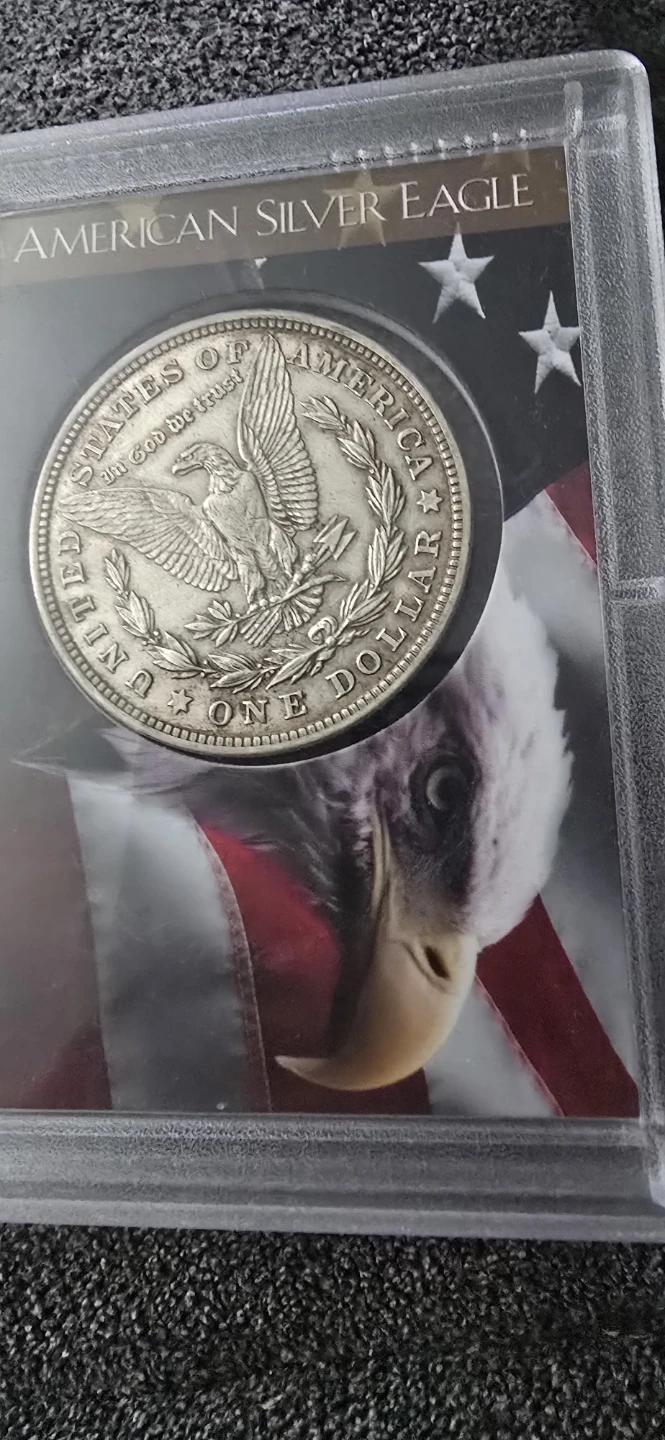 1921 Morgan Silver Dollar Coin - photo 2