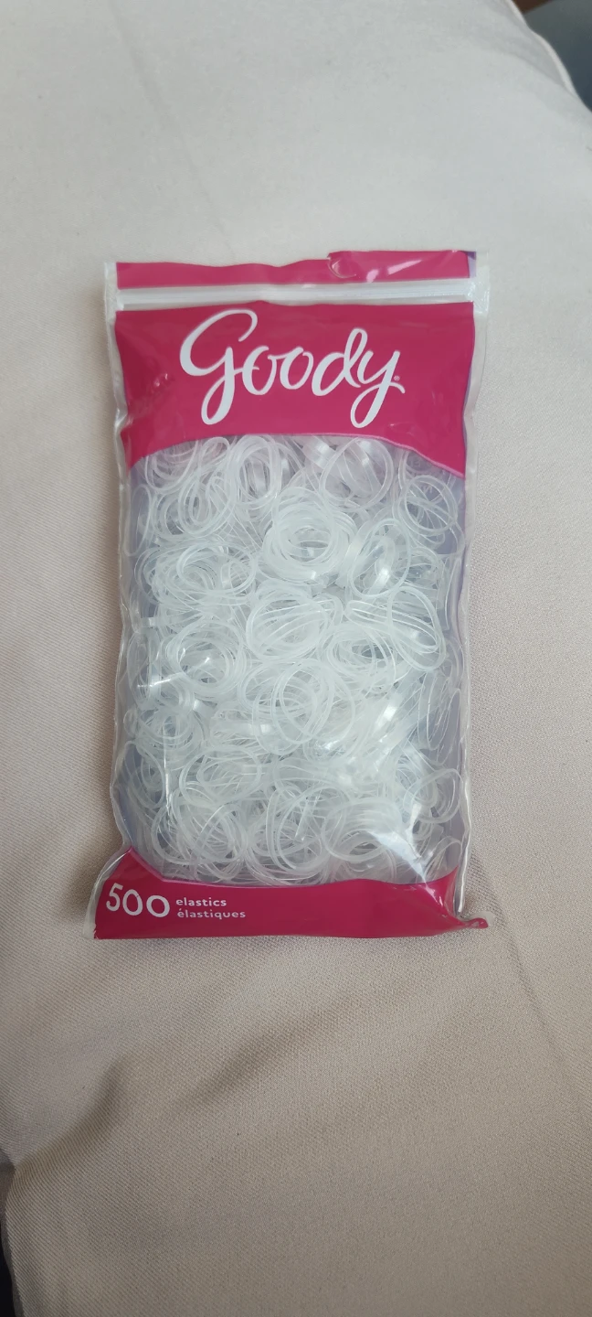 Goody Clear Elastics - 500 Count