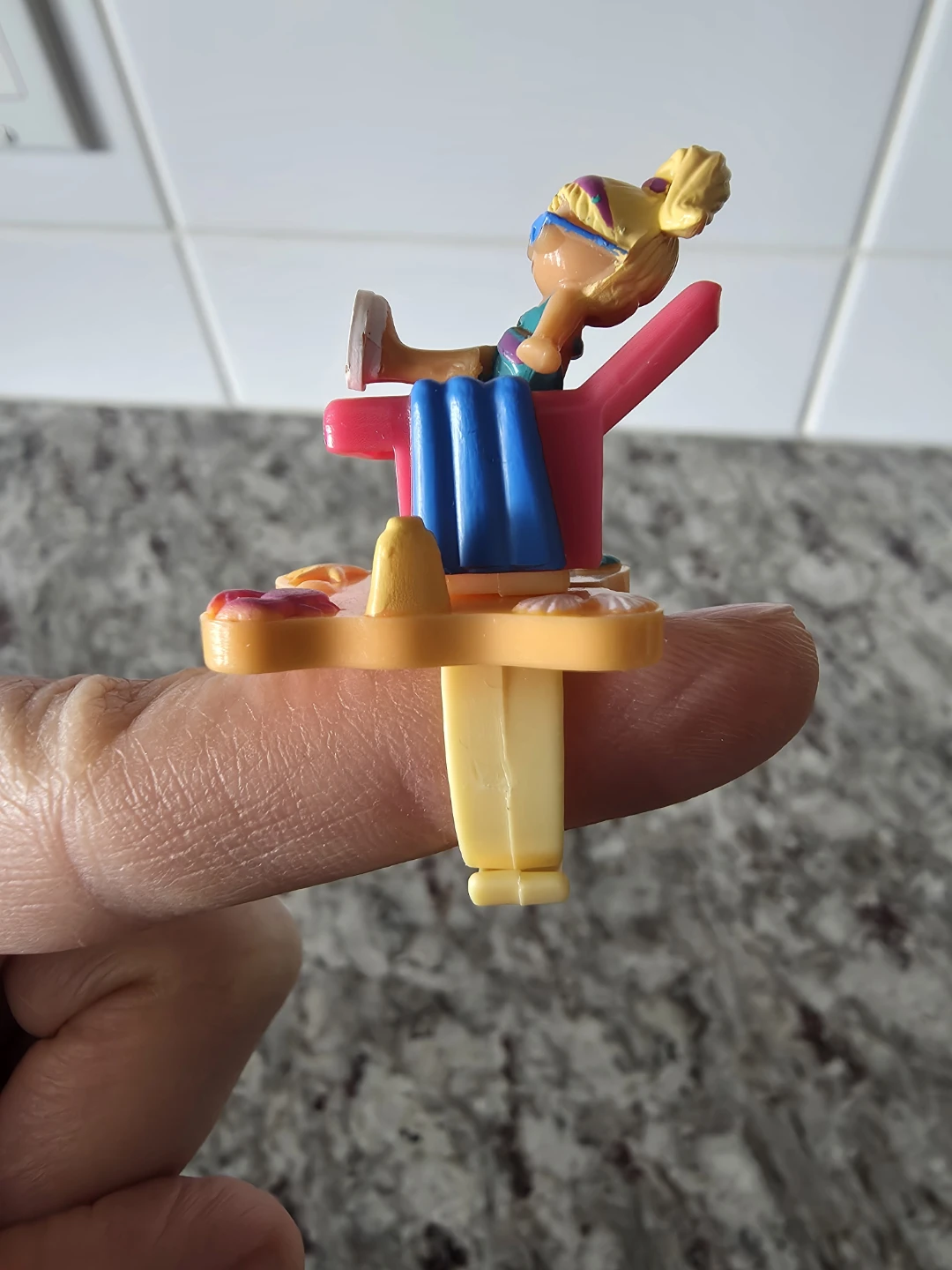 1993 Polly Pocket Tanning Time Ring - photo 2