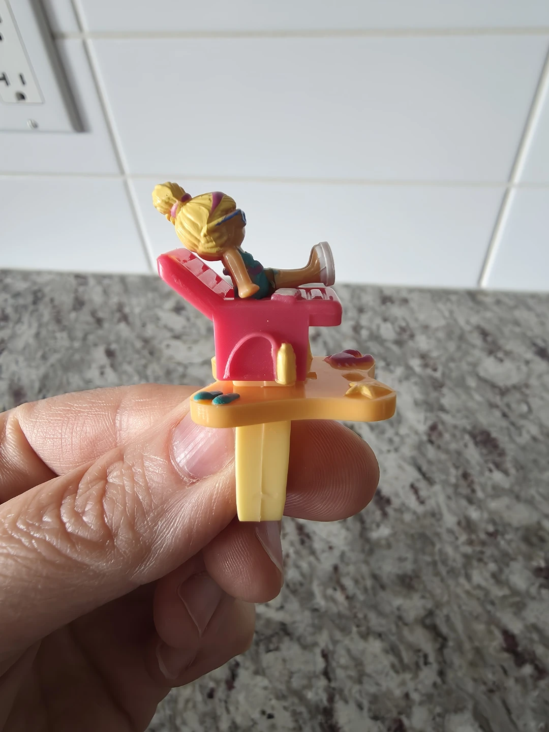 1993 Polly Pocket Tanning Time Ring - photo 3