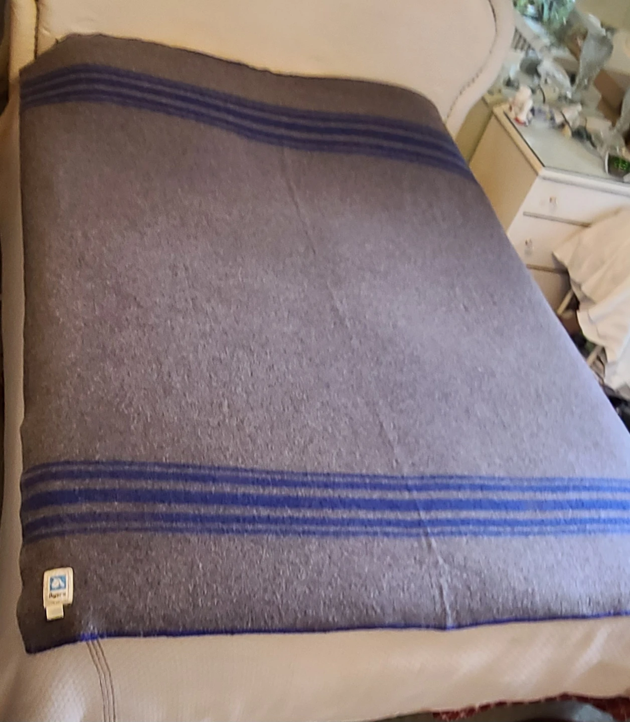 $50 EACH Vintage Eatonia Queen Wool Blankets - Cleaned! - photo 2